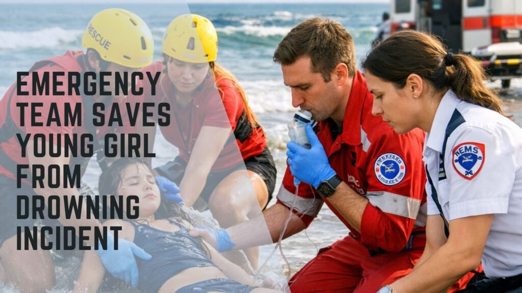 Emergency Team Saves Young Girl from Drowning Incident