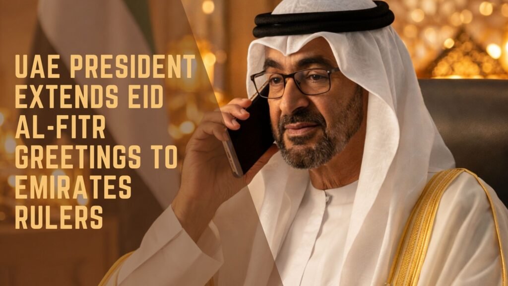 UAE President Extends Eid Al-Fitr Greetings to Emirates Rulers