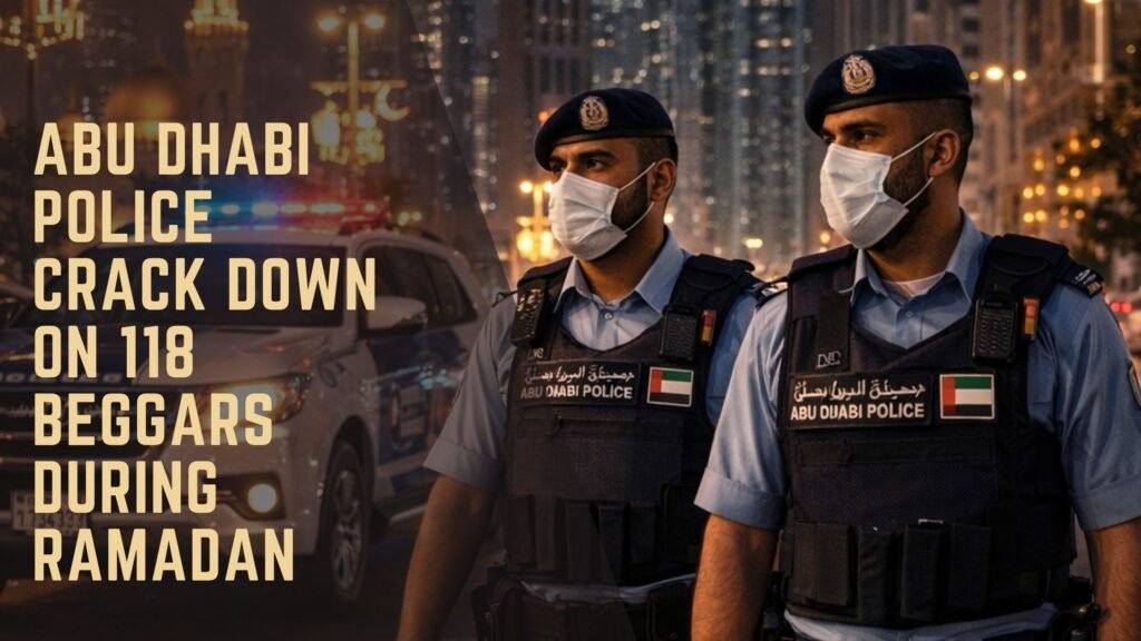 Abu Dhabi Police Crack Down on 118 Beggars During Ramadan