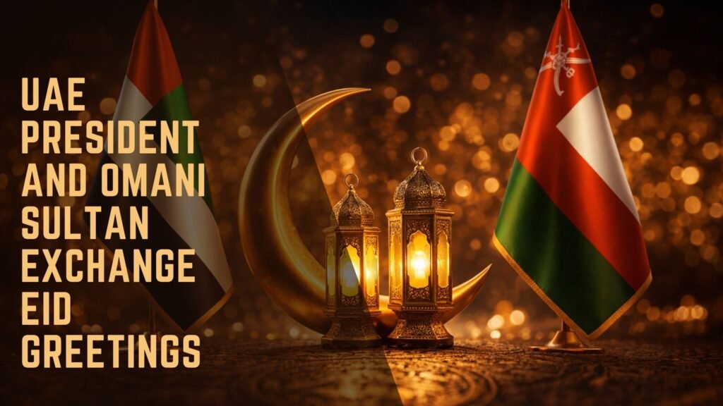 UAE President and Omani Sultan Exchange Eid Greetings