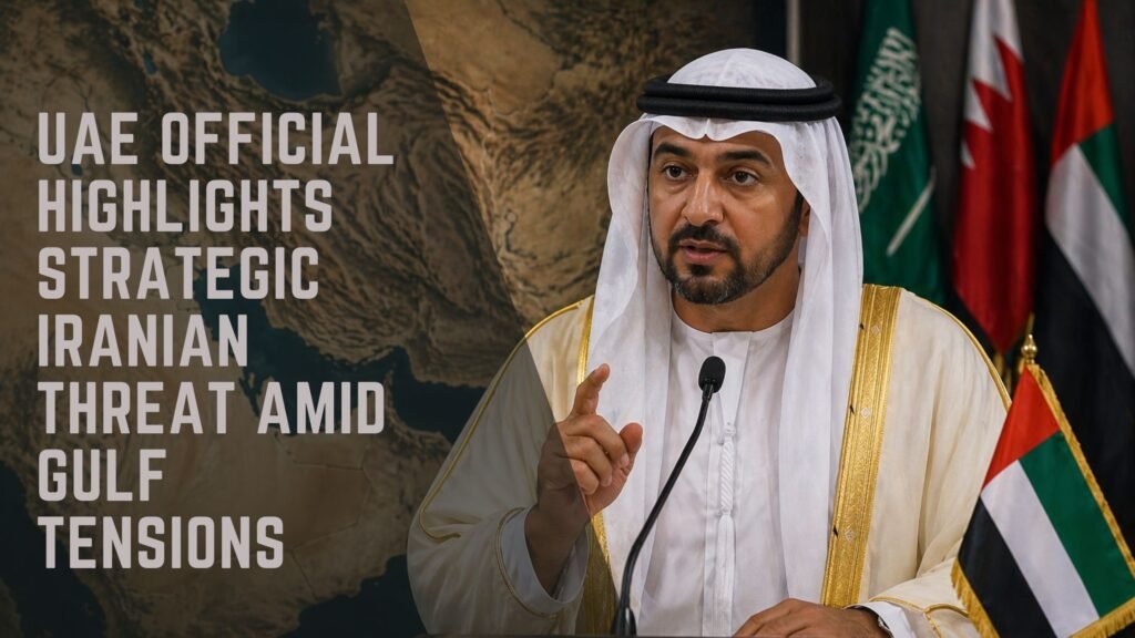 UAE Iran threat Gulf tensions