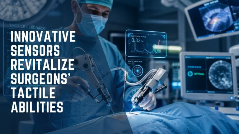 Innovative Sensors Revitalize Surgeons’ Tactile Abilities