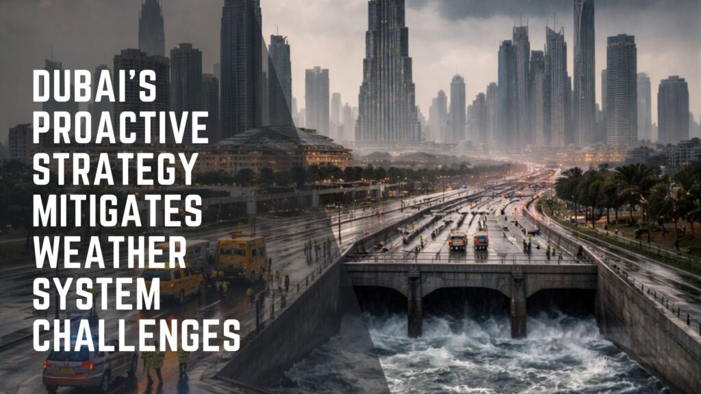 Dubai’s Proactive Strategy Mitigates Weather System Challenges