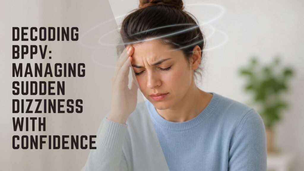 Decoding BPPV: Managing Sudden Dizziness with Confidence