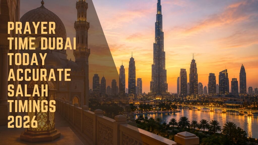 Prayer Time Dubai Today Accurate Salah Timings 2026