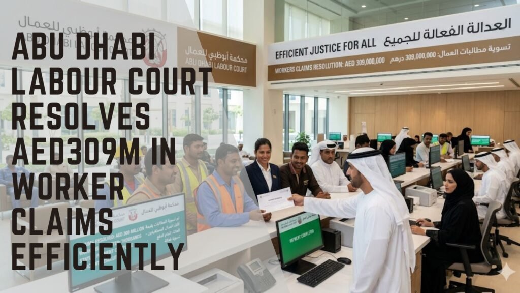 Abu Dhabi Labour Court Resolves AED309M in Worker Claims Efficiently