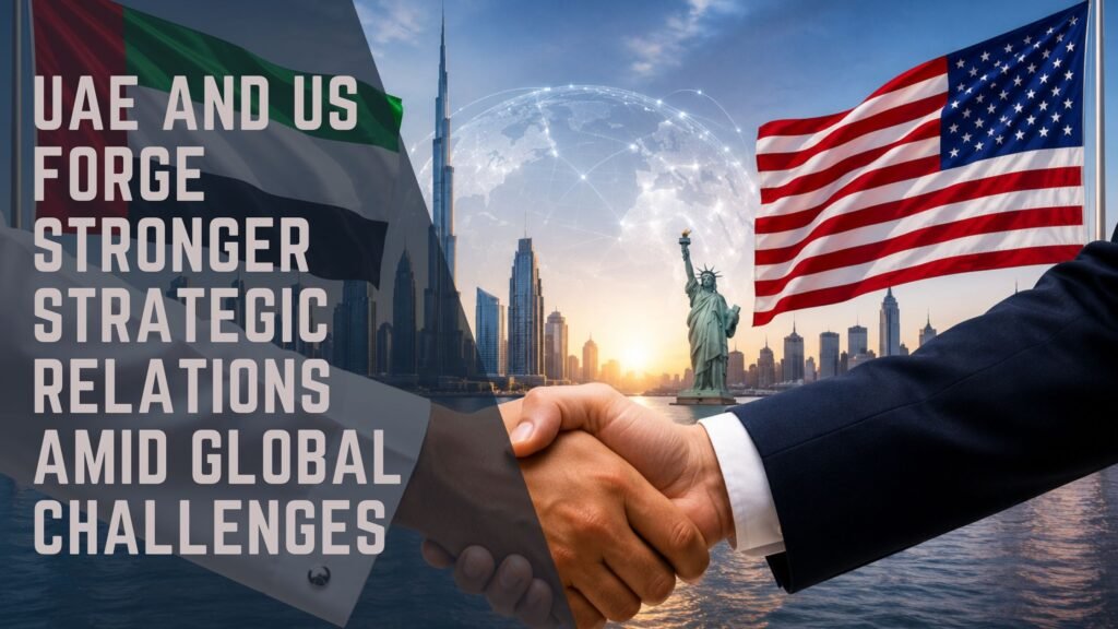 UAE and US Forge Stronger Strategic Relations Amid Global Challenges