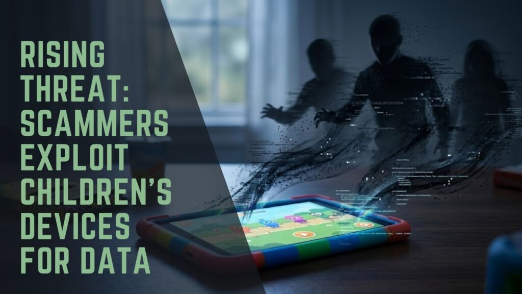 Children device data scam