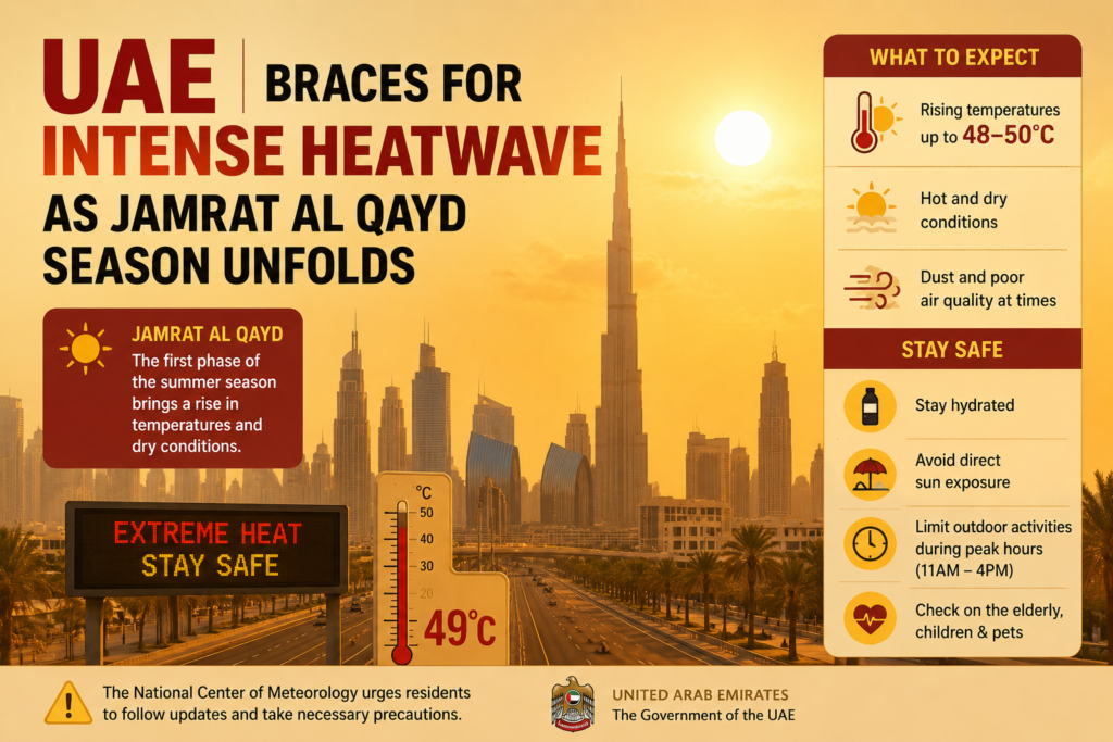 UAE Braces for Intense Heatwave as Jamrat Al Qayd Season Unfolds