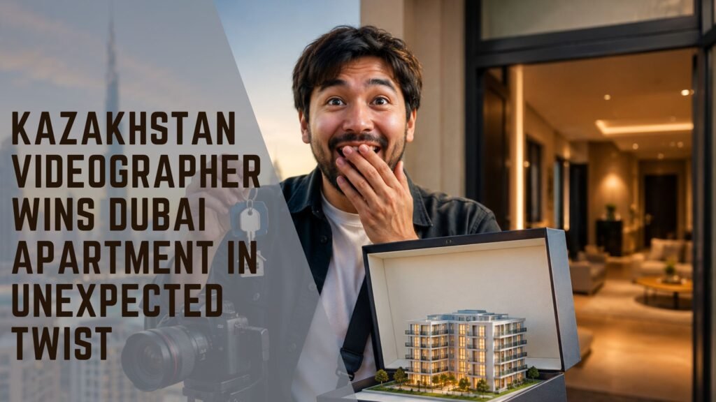 Kazakhstan Videographer Wins Dubai Apartment in Unexpected Twist