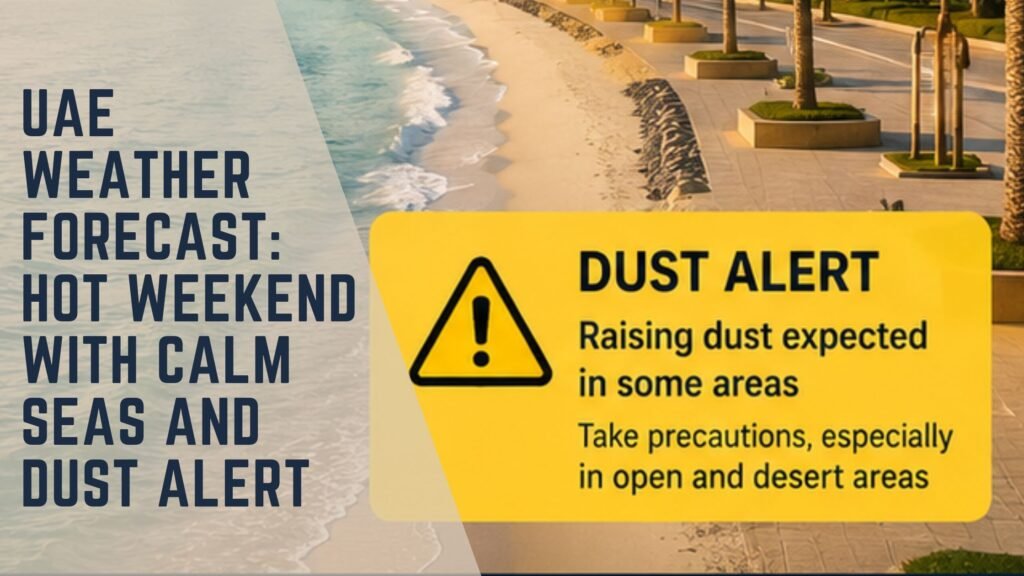 UAE Weather Forecast: Hot Weekend with Calm Seas and Dust Alert
