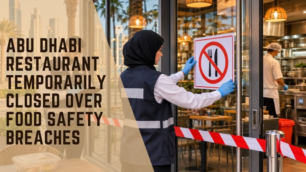 Abu Dhabi Restaurant Food Safety Breaches