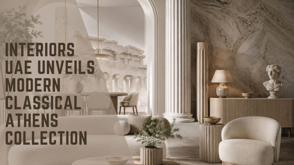 Interiors UAE Unveils Modern Classical Athens Collection