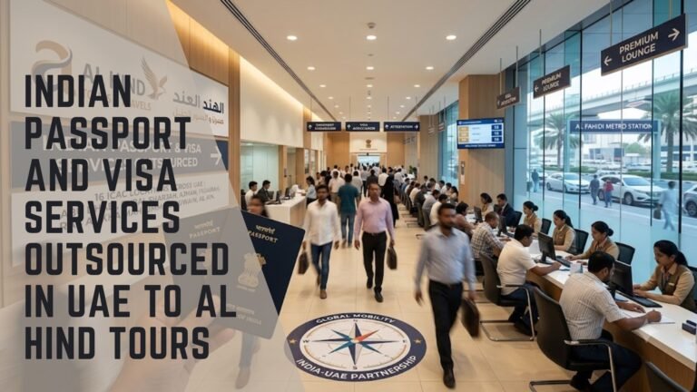 Indian Passport and Visa Services Outsourced in UAE to Al Hind Tours
