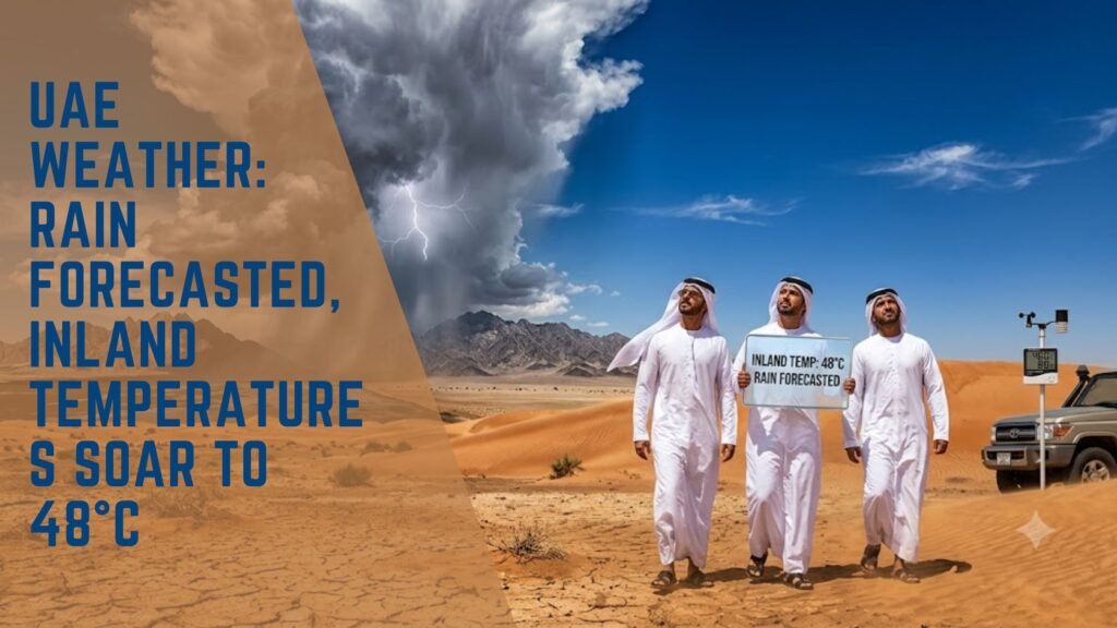 UAE Weather: Rain Forecasted, Inland Temperatures Soar to 48°C