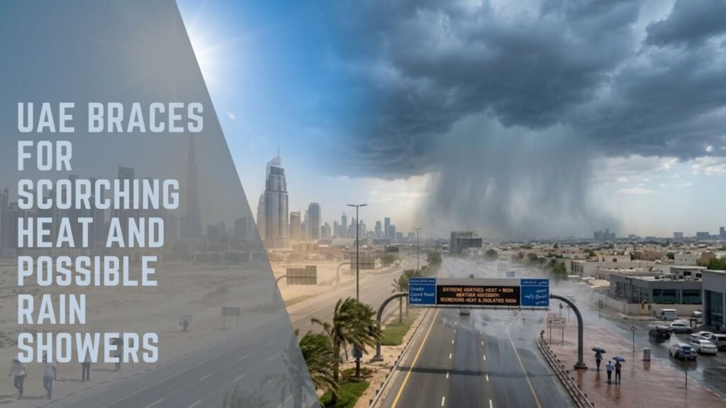 UAE Braces for Scorching Heat and Possible Rain Showers