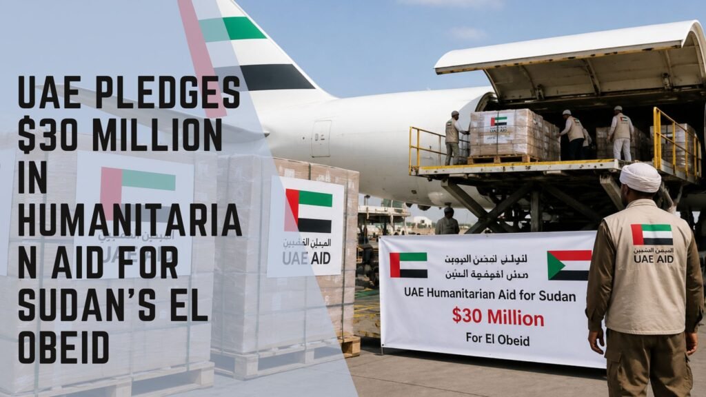 UAE Pledges $30 Million in Humanitarian Aid for Sudan’s El Obeid