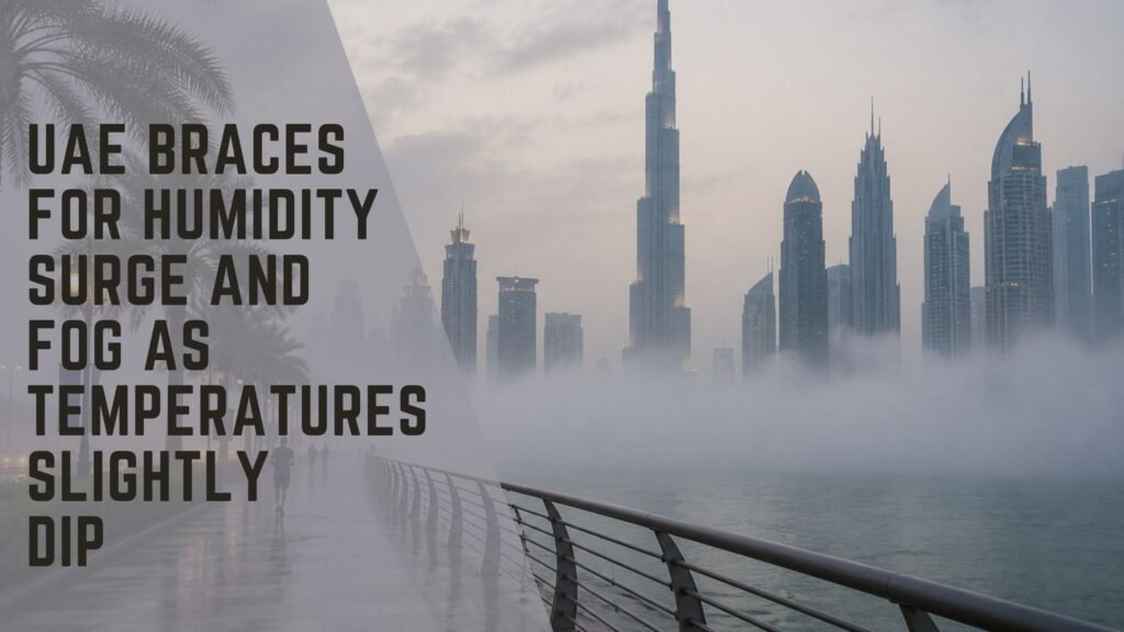 UAE Braces for Humidity Surge and Fog as Temperatures Slightly Dip