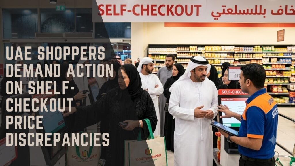 UAE self-checkout price discrepancies
