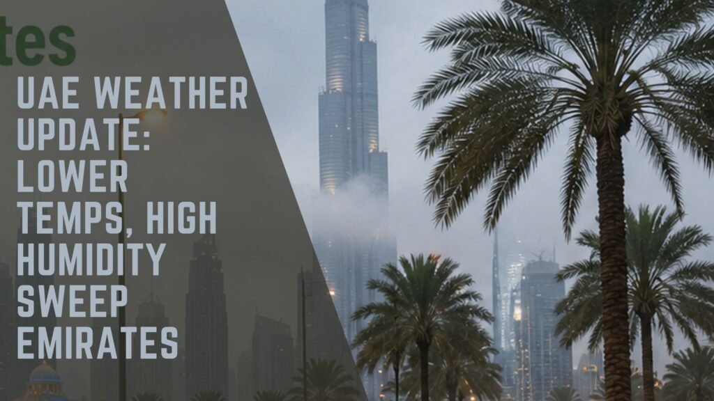 UAE Weather Update: Lower Temps, High Humidity Sweep Emirates