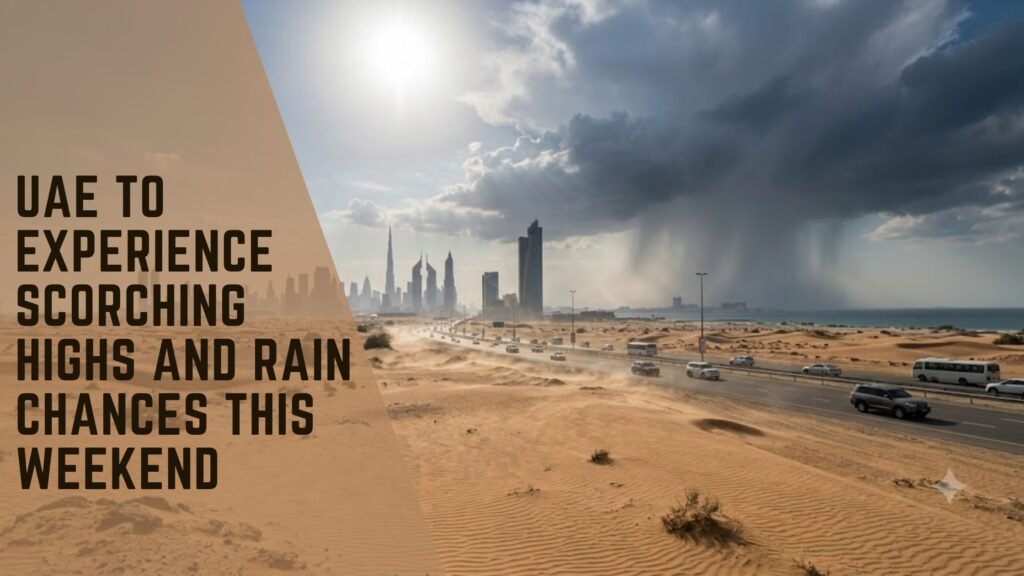 UAE to Experience Scorching Highs and Rain Chances This Weekend