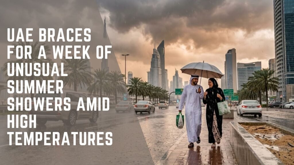 UAE Braces for a Week of Unusual Summer Showers Amid High Temperatures