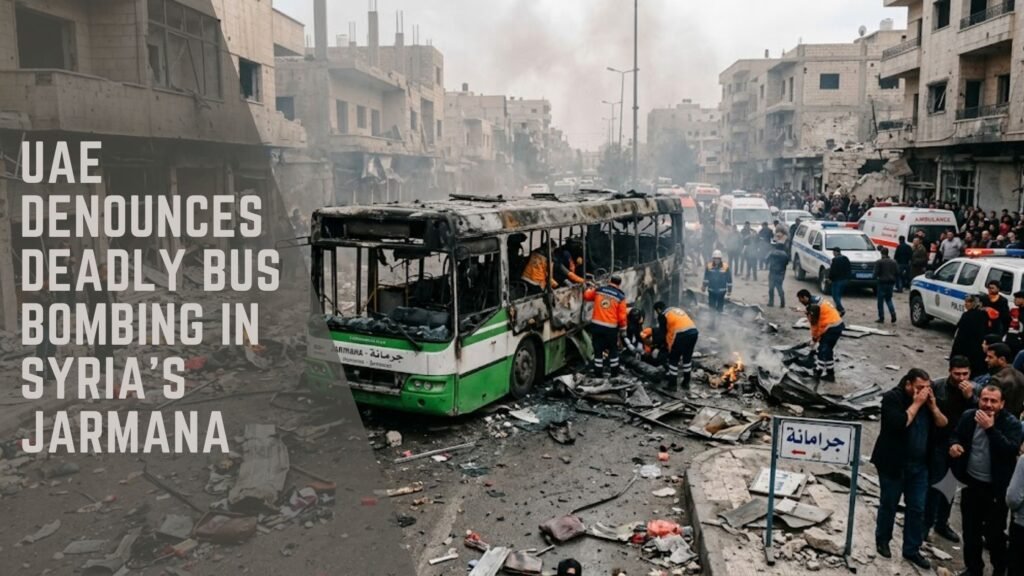 UAE condemns Jaramana bombing