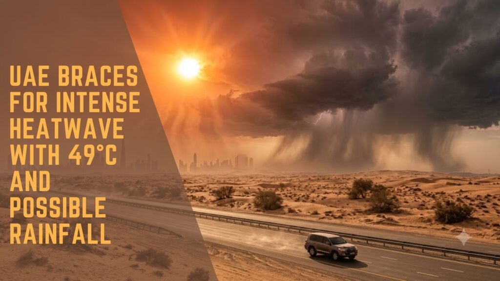 UAE Braces for Intense Heatwave with 49°C and Possible Rainfall