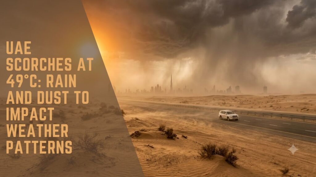 UAE Scorches at 49°C: Rain and Dust to Impact Weather Patterns