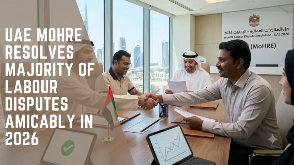 UAE MoHRE Resolves Majority of Labour Disputes Amicably in 2026