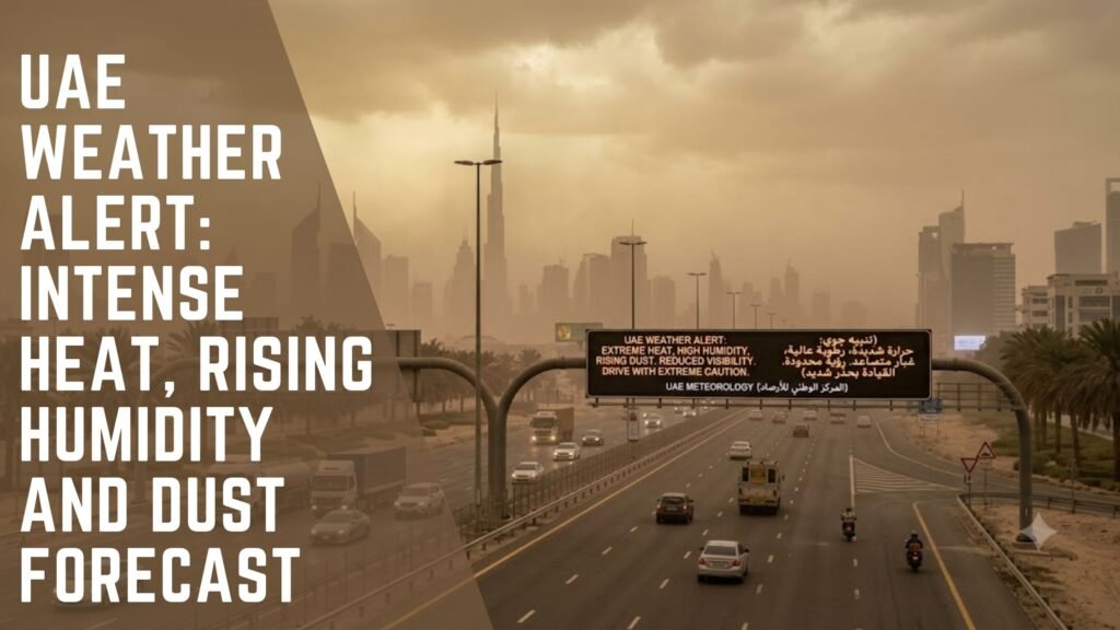 UAE Weather Alert: Intense Heat, Rising Humidity and Dust Forecast