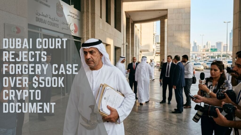 Dubai Court Rejects Forgery Case Over $500K Crypto Document