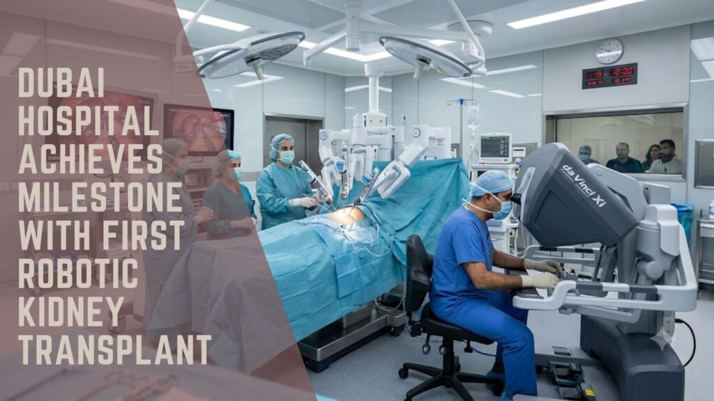 Dubai robotic kidney transplant